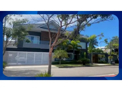 LOTE 012 - CASA DE CONDOMÍNIO - Casa de alto padrão com 2 pavimentos e área total de 681,00m², localizada no Condomínio Quintas del Lago, Rua Ernani Vasconcelos, 115, Barra da Tijuca, Rio de Janeiro/RJ