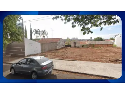 LOTE 057 - TERRENO - Terreno sem construção, localizado na Avenida Edmundo Lupo s/n, lote 17, quadra 16, Jardim Morumbi, município de Araraquara/SP.