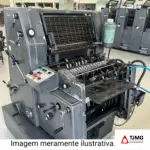 DOBRADEIRA - MARCA STAHL S.A., COR CINZA, EM FUNCIONAMENTO, MODELO TK-49