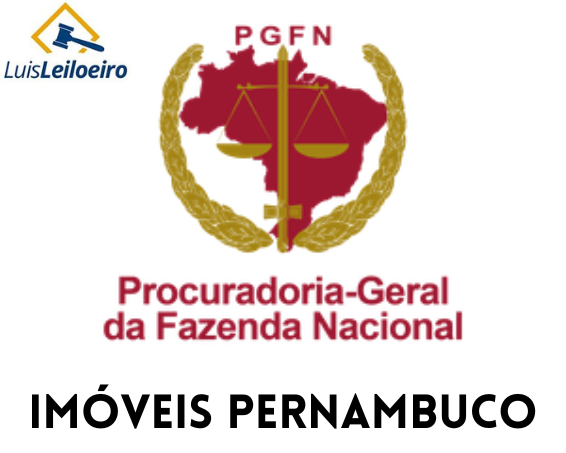 Imóveis Leilão Federal localizados em Pernambuco