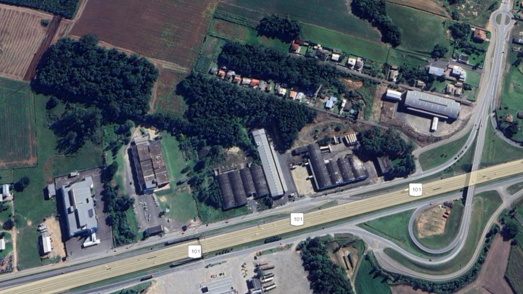 Imóvel Industrial - Rodovia BR 101, ao norte com a Madeplac, com benfeitorias Criciuma/SC, localizado em Criciúma - SC