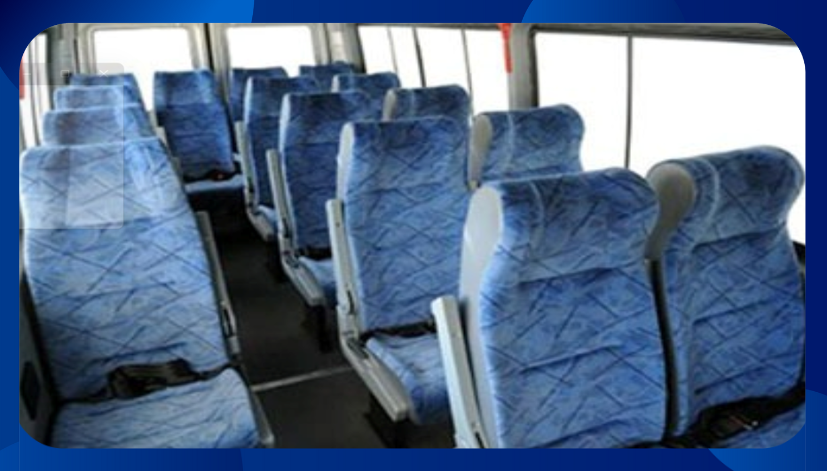 BANCADA COMPLETA DE ÔNIBUS - 40 LUGARES