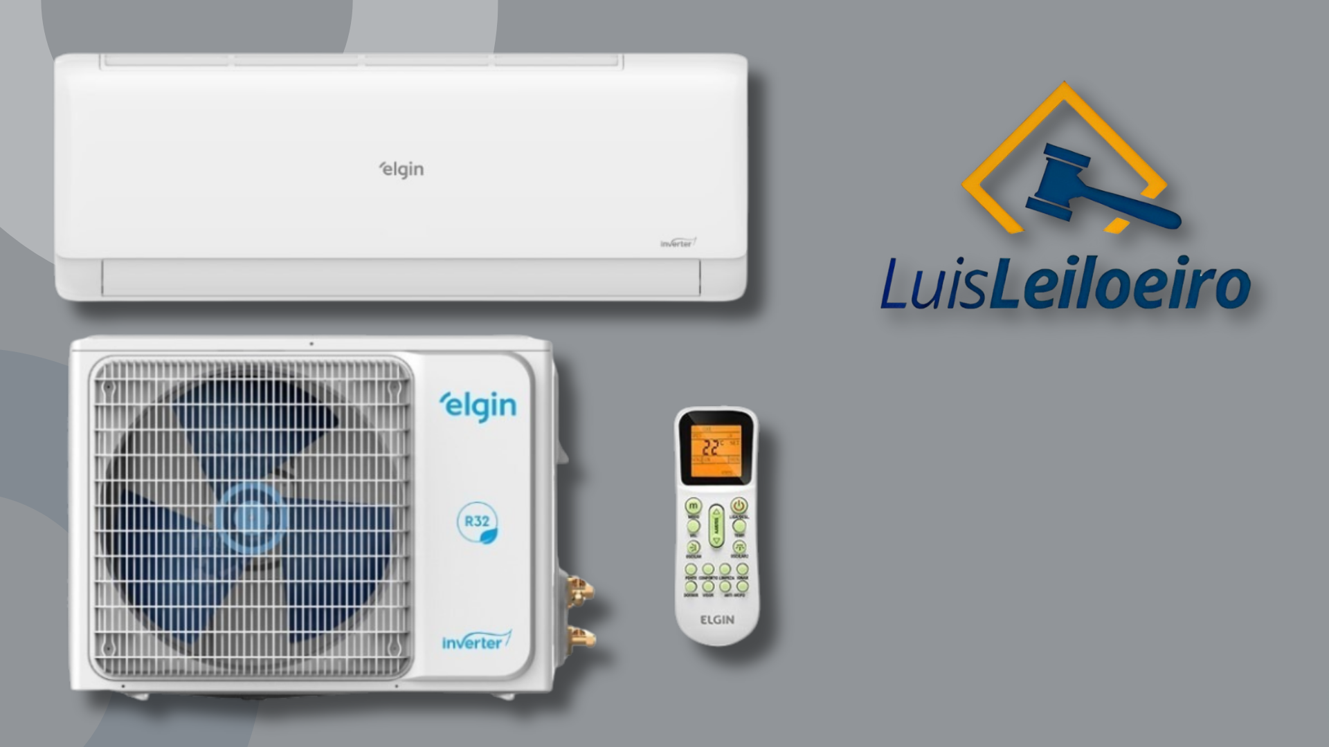 Ar Condicionado Split Elgin 18.000 BTUs 220V - Modelo HW/FI 18B21A